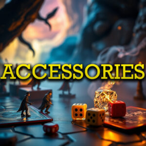 Accessories and Supplies, Dice, Card Sleeves, Play Mats, ect.