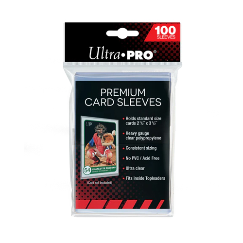 Ultra Pro 2.5" x 3.5" Premium Card Sleeves (100ct)