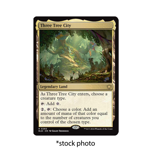 Three Tree City - Bloomburrow MTG