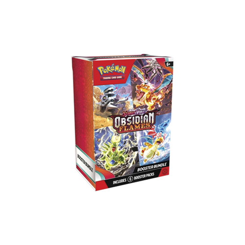 Pokémon TCG: Scarlet & Violet-Obsidian Flames Booster Bundle (6 Packs)