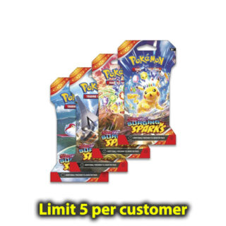 Pokemon Surging Sparks Sleeved Booster Pack Limit