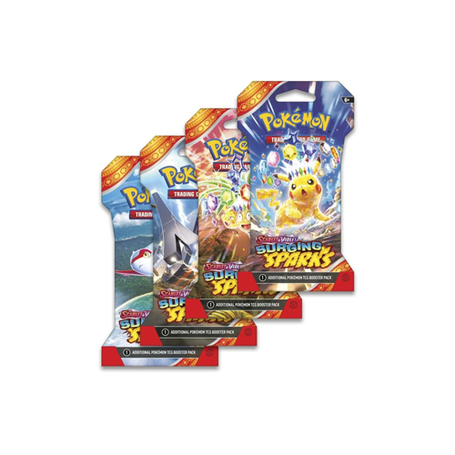 Pokémon TCG: Scarlet & Violet-Surging Sparks Sleeved Booster Pack (10 Cards)