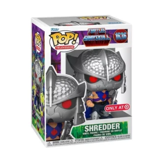Sharpen your blades and get ready to conquer Eternia with Pop! Shredder! Harness immense power with this mashup between the Masters of the Universe and the Teenage Mutant Ninja Turtles when you add this exclusive villain to your collection. Vinyl figure is approximately 4.3-inches tall. Find more Funko products at Target.
