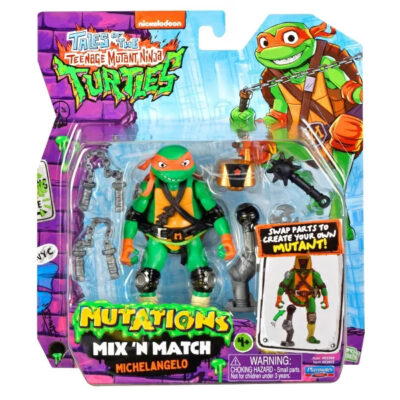 Teenage Mutant Ninja Turtles Michelangelo Mix 'N' Match Action Figure Teenage Mutant Ninja Turtles Michelangelo Mix 'N' Match Action Figure