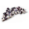 Chessex 26869 Gemini 12mm d6 Black-White/pink (36) Dice